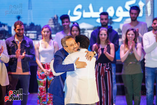حفل افتتاح المسرح العائم بحضور وزيرة الثقافة ونجوم الفن (32)