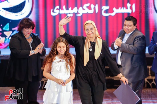 حفل افتتاح المسرح العائم بحضور وزيرة الثقافة ونجوم الفن (53)