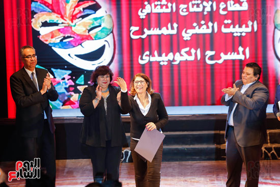 حفل افتتاح المسرح العائم بحضور وزيرة الثقافة ونجوم الفن (43)
