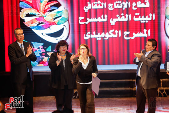 حفل افتتاح المسرح العائم بحضور وزيرة الثقافة ونجوم الفن (42)