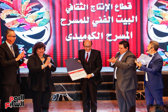 حفل افتتاح المسرح العائم بحضور وزيرة الثقافة ونجوم الفن (46)