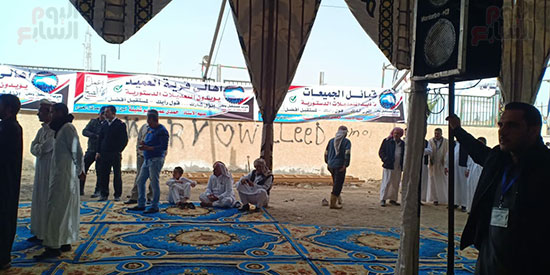 مؤتمر-لتأييد-التعديلات-الدستورية--بقرية-بمدينة-الحمام-في-مطروح-(3)