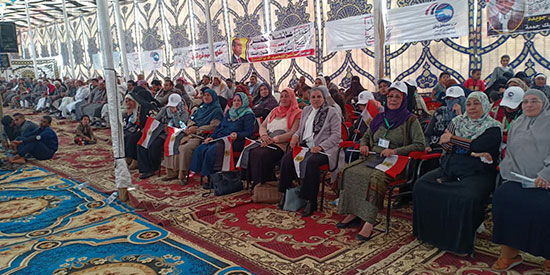مؤتمر-لتأييد-التعديلات-الدستورية--بقرية-بمدينة-الحمام-في-مطروح-(7)