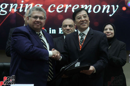 انطلاق المؤتمر الطبى للجامعة المصرية الصينية (30)