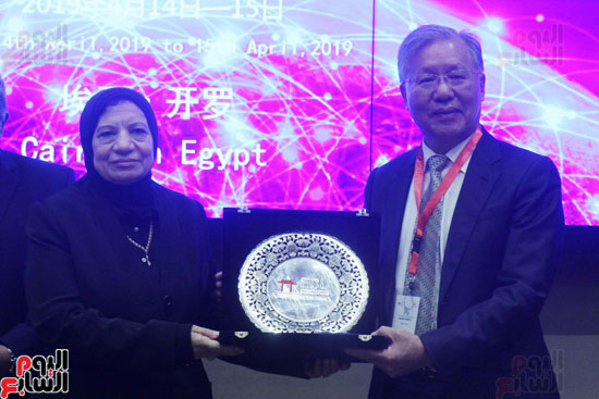 انطلاق المؤتمر الطبى للجامعة المصرية الصينية (39)