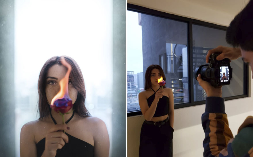 مهارات استخدام النار فى التصوير الفوتوغرافى مهارات استخدام النار فى التصوير الفوتوغرافى