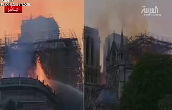 حريق الكاتدرائية