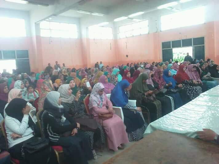 مشاركة النساء بمؤتمر بيت العيلة للتوعية بالتعديلات الدستورية (6)