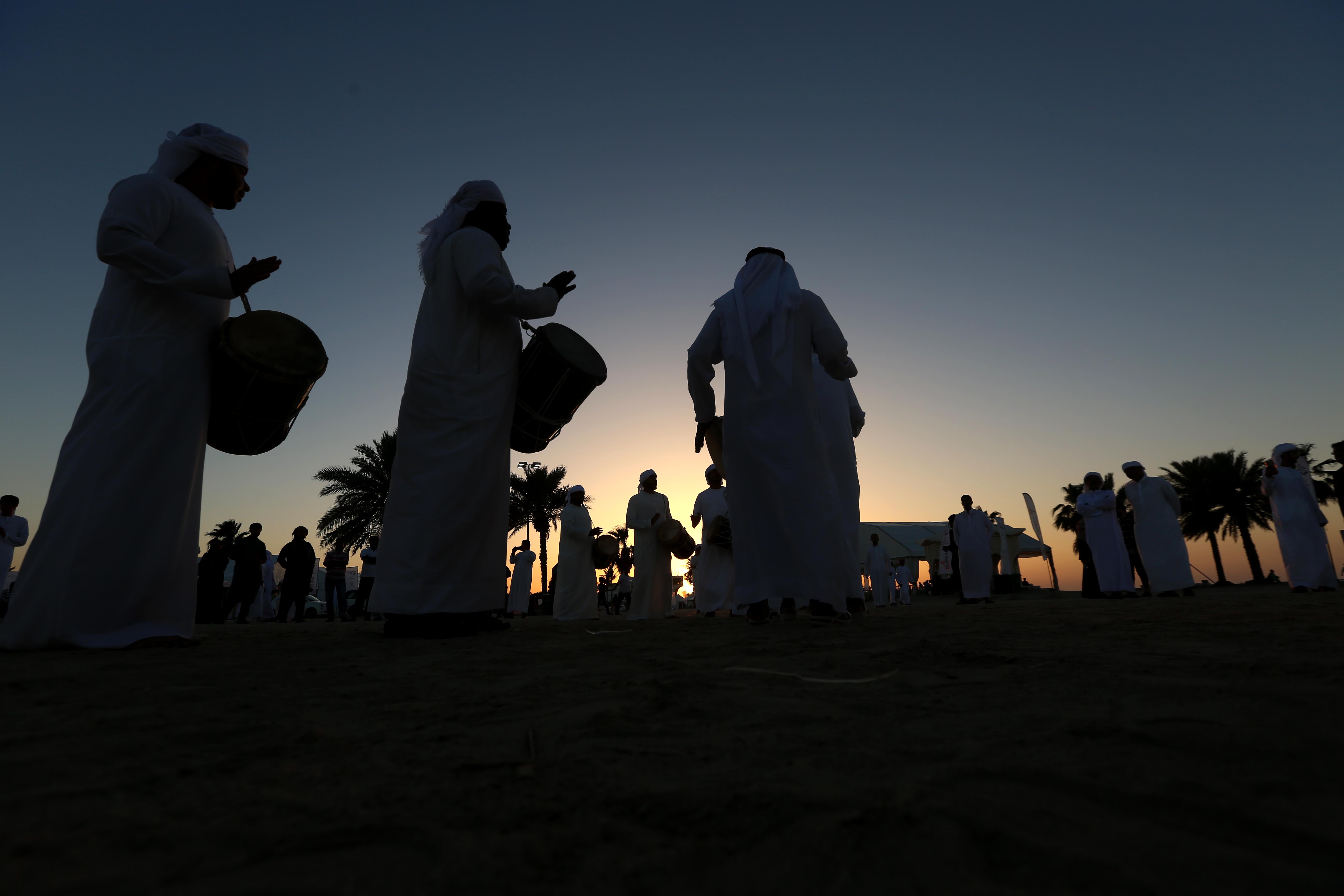 الطبول فى مهرجان الظفرة البحرى