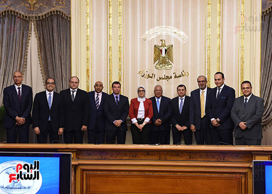 رئيس الوزراء يشهد توقيع 8 بروتوكولات تعاون لتطوير  مشروع بوابة المحتوى الثقافي الرقمي المصري (9)
