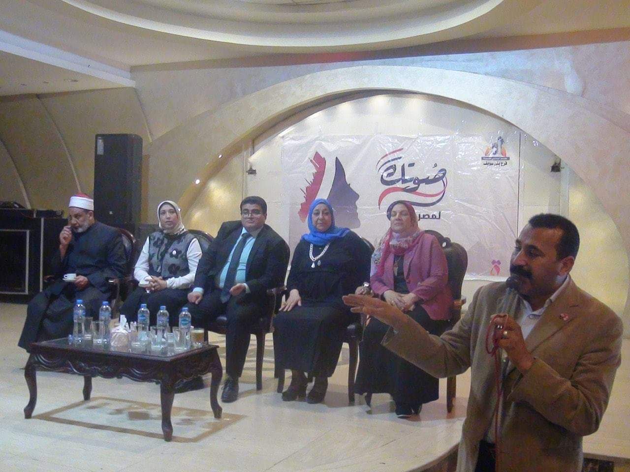 القومى للمراة ينظم ندوة ضمن حملة صوتك لمصر بكرة ببنى سويف (2)