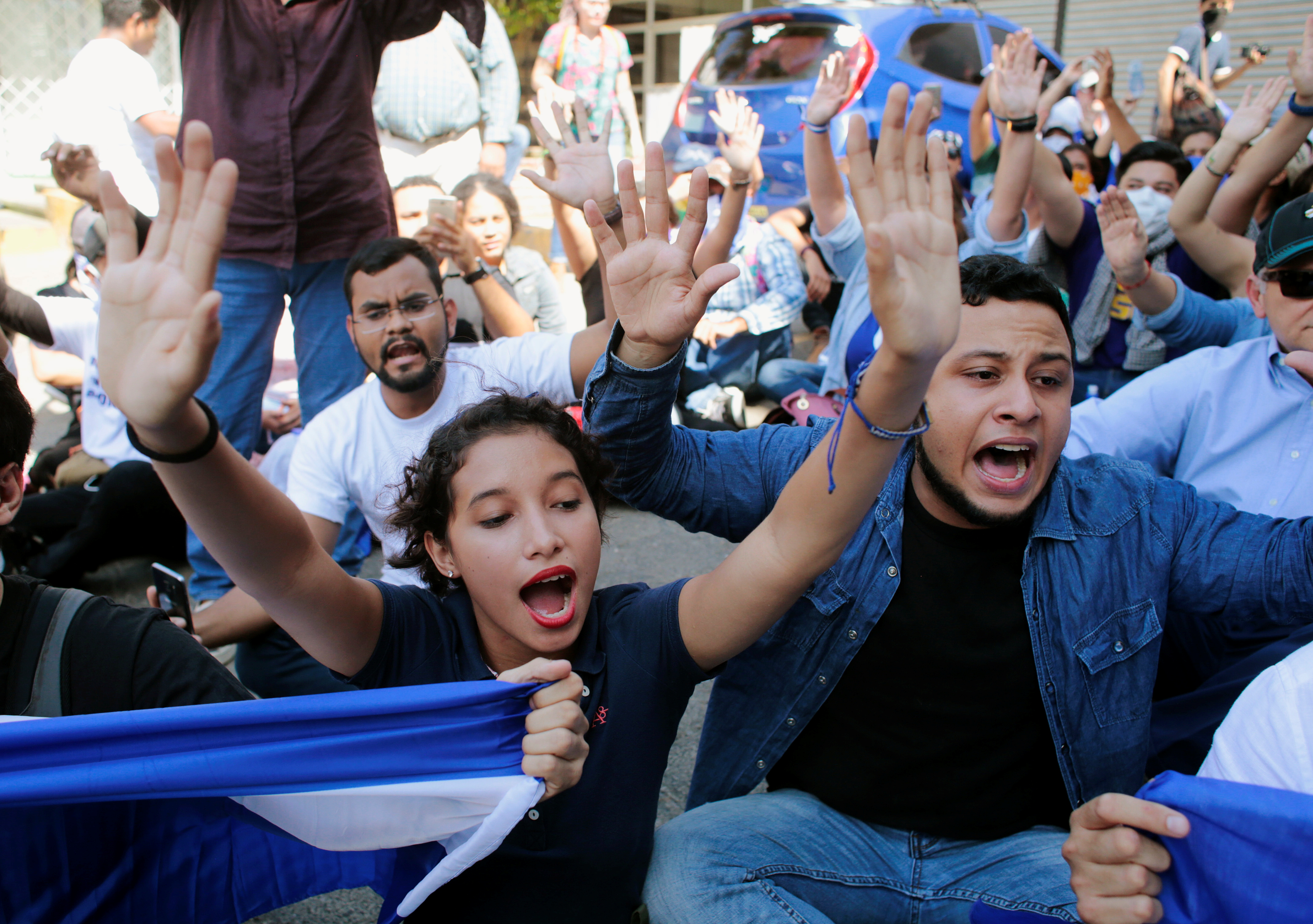 Protesters demand President Ortega's departure