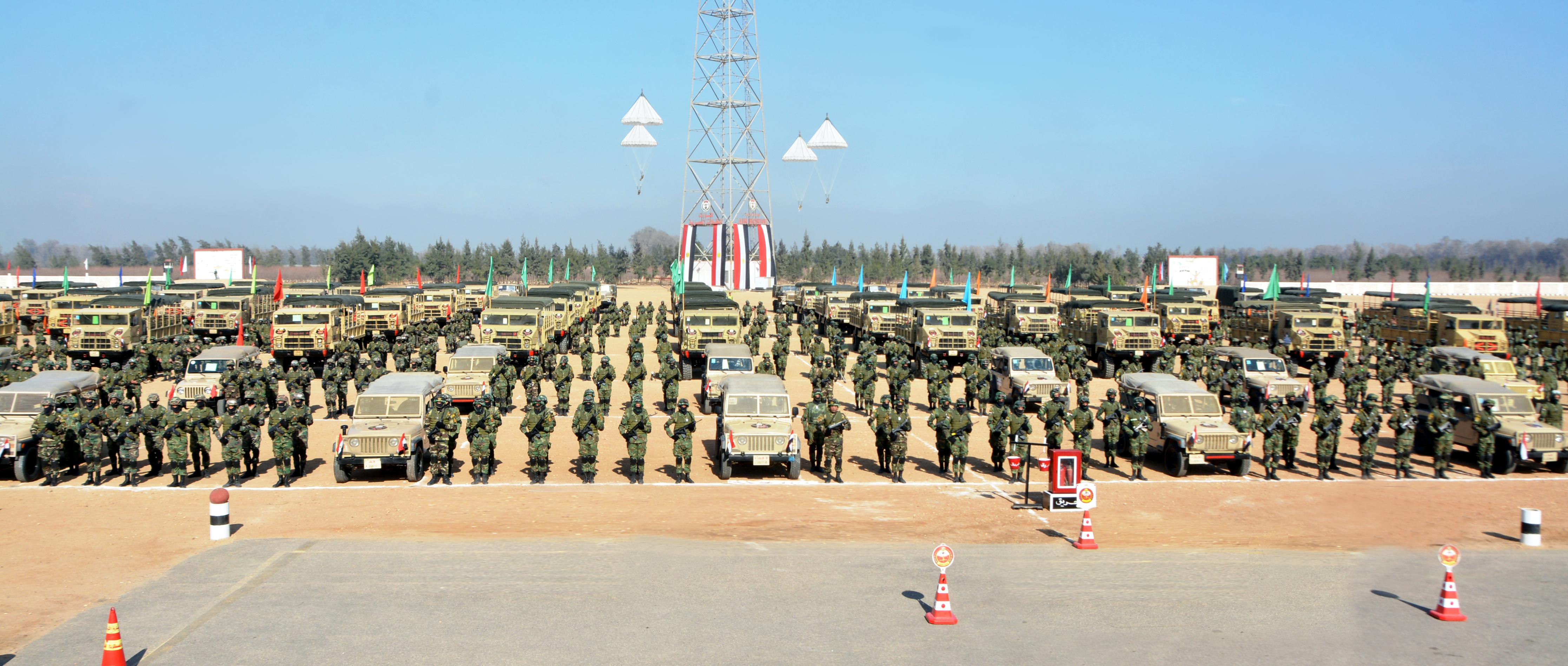 استعدادات القوات المسلحة لتامين الاستفتاء (2)