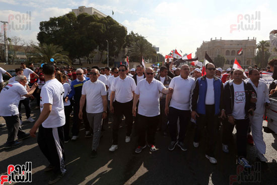 ماراثون محافظة القاهرة للحث على المشاركة باستفتاء الدستور (48)