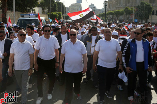 ماراثون محافظة القاهرة للحث على المشاركة باستفتاء الدستور (47)
