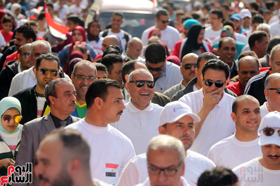 ماراثون محافظة القاهرة للحث على المشاركة باستفتاء الدستور (37)