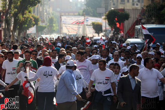 ماراثون محافظة القاهرة للحث على المشاركة باستفتاء الدستور (30)
