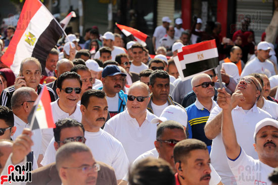 ماراثون محافظة القاهرة للحث على المشاركة باستفتاء الدستور (32)