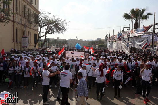 ماراثون محافظة القاهرة للحث على المشاركة باستفتاء الدستور (24)