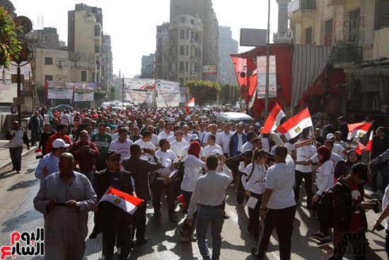 ماراثون محافظة القاهرة للحث على المشاركة باستفتاء الدستور (16)