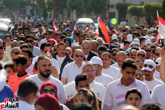 ماراثون محافظة القاهرة للحث على المشاركة باستفتاء الدستور (33)