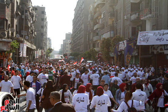 ماراثون محافظة القاهرة للحث على المشاركة باستفتاء الدستور (18)