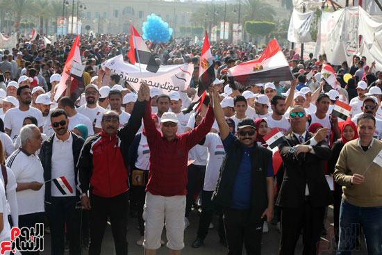 ماراثون محافظة القاهرة للحث على المشاركة باستفتاء الدستور (25)