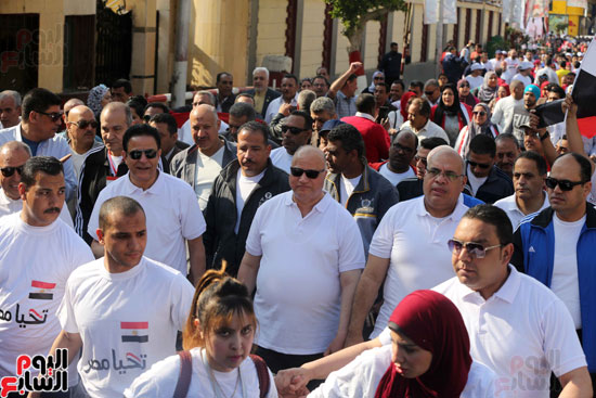 ماراثون محافظة القاهرة للحث على المشاركة باستفتاء الدستور (29)