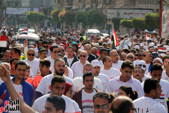 ماراثون محافظة القاهرة للحث على المشاركة باستفتاء الدستور (34)