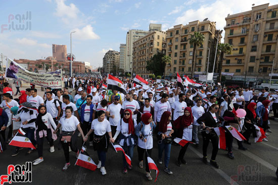 ماراثون محافظة القاهرة للحث على المشاركة باستفتاء الدستور (41)