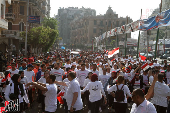 ماراثون محافظة القاهرة للحث على المشاركة باستفتاء الدستور (19)