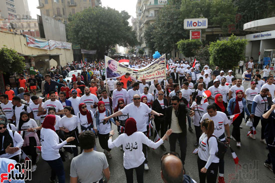 ماراثون محافظة القاهرة للحث على المشاركة باستفتاء الدستور (38)