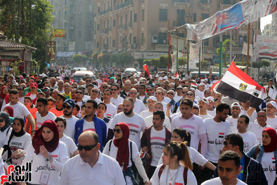 ماراثون محافظة القاهرة للحث على المشاركة باستفتاء الدستور (35)