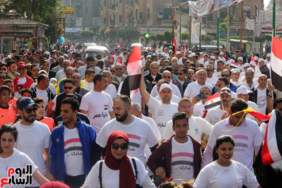 ماراثون محافظة القاهرة للحث على المشاركة باستفتاء الدستور (36)
