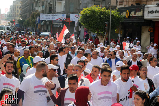 ماراثون محافظة القاهرة للحث على المشاركة باستفتاء الدستور (31)