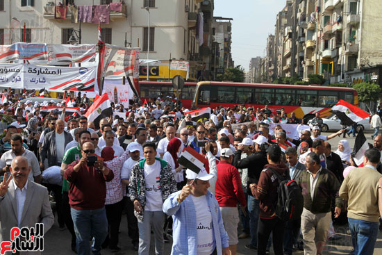 ماراثون محافظة القاهرة للحث على المشاركة باستفتاء الدستور (15)