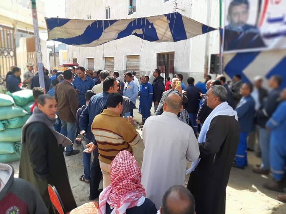 أقبال كبير من مواطنى البسارطة للادلاء بأصواتهم بالتعديلات الدستورية (2)