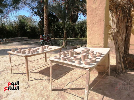صور تحكى عن الطراز المعمارى الفريد لقرية تونس بالفيوم (10)