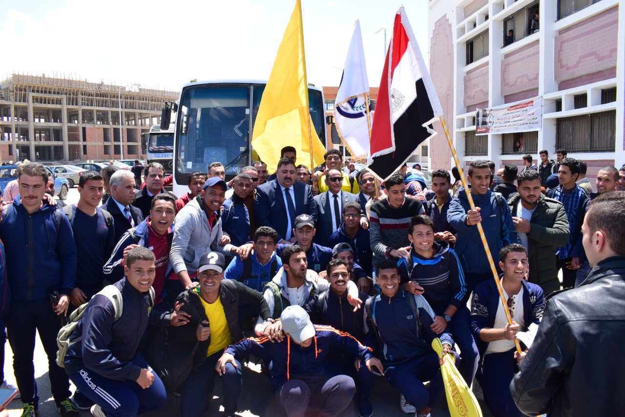 مسيرة طلاب جامعة العريش (4)