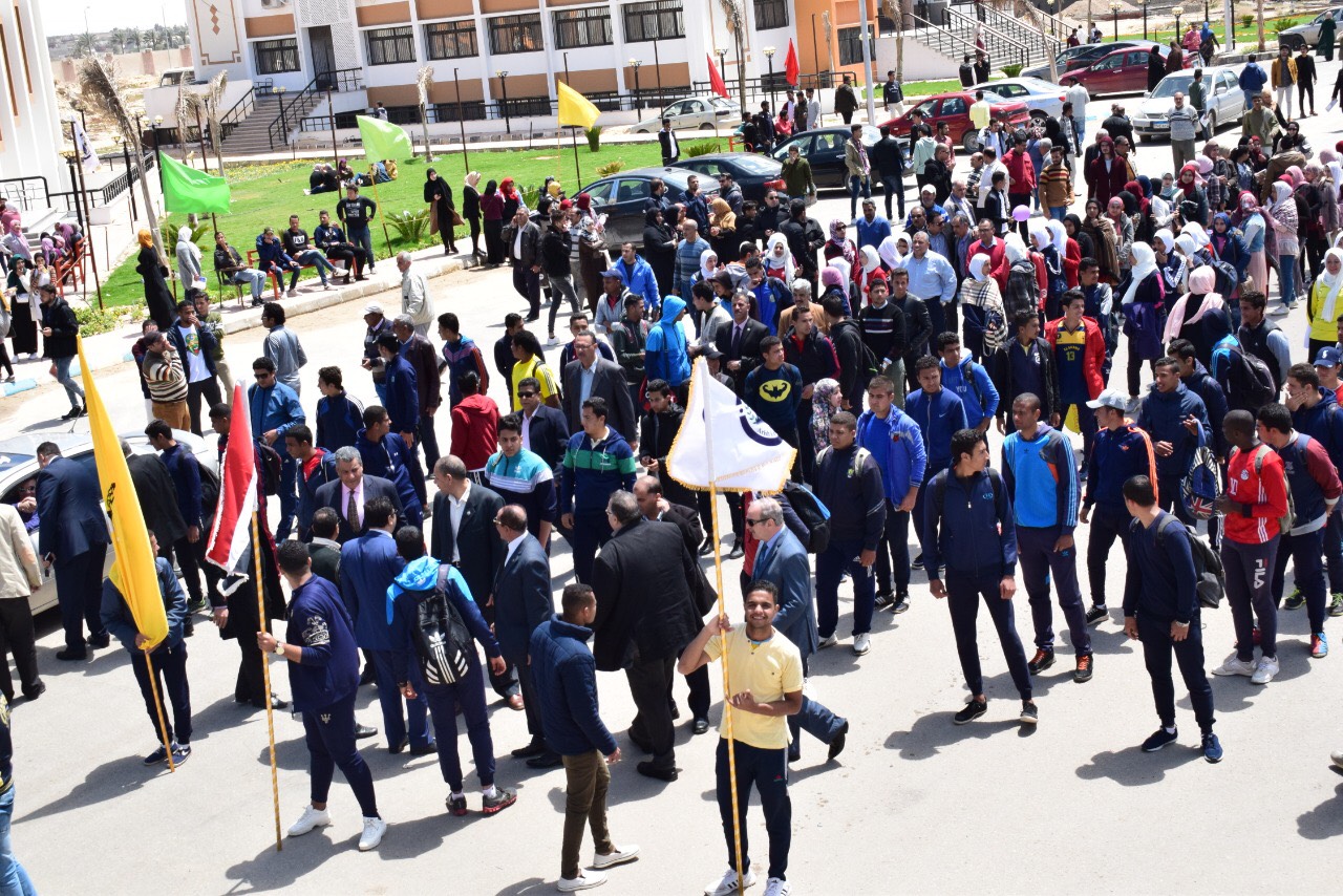مسيرة طلاب جامعة العريش (5)