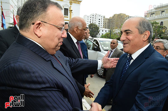 على عبد العال يلتقى بوفد برلمانى قبرصى (2)