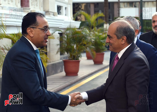 رئيس الوزراء يستقبل رئيس البرلمان القبرصى (1)