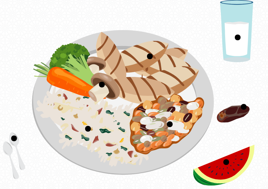 نصائح للتغذية الصحية لمريض السكر فى رمضان