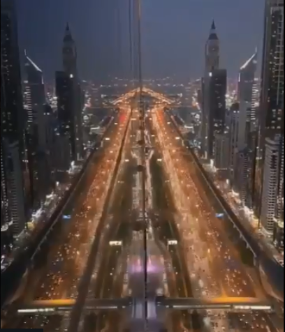شارع الشيخ زايد الأهم فى دولة الإمارات