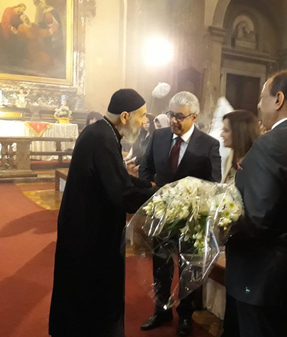 احتفال القنصلية المصرية بميلانو بعيد القيامة المجيد