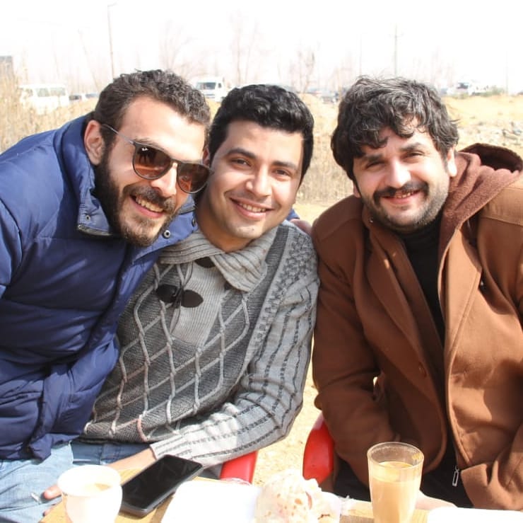 احمد خالد امين مع مصطفى خاطر ومحمد انور