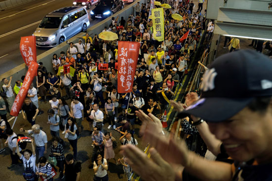 مظاهرات فى هونج كونج (6)