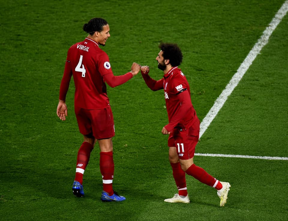 فان دايك ومحمد صلاح