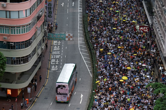 مظاهرات فى هونج كونج (4)
