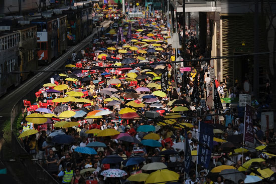 مظاهرات فى هونج كونج (3)